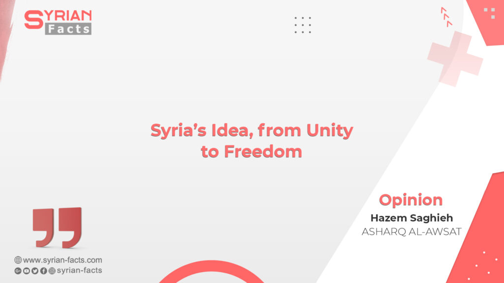 Syria’s Idea, from Unity to Freedom