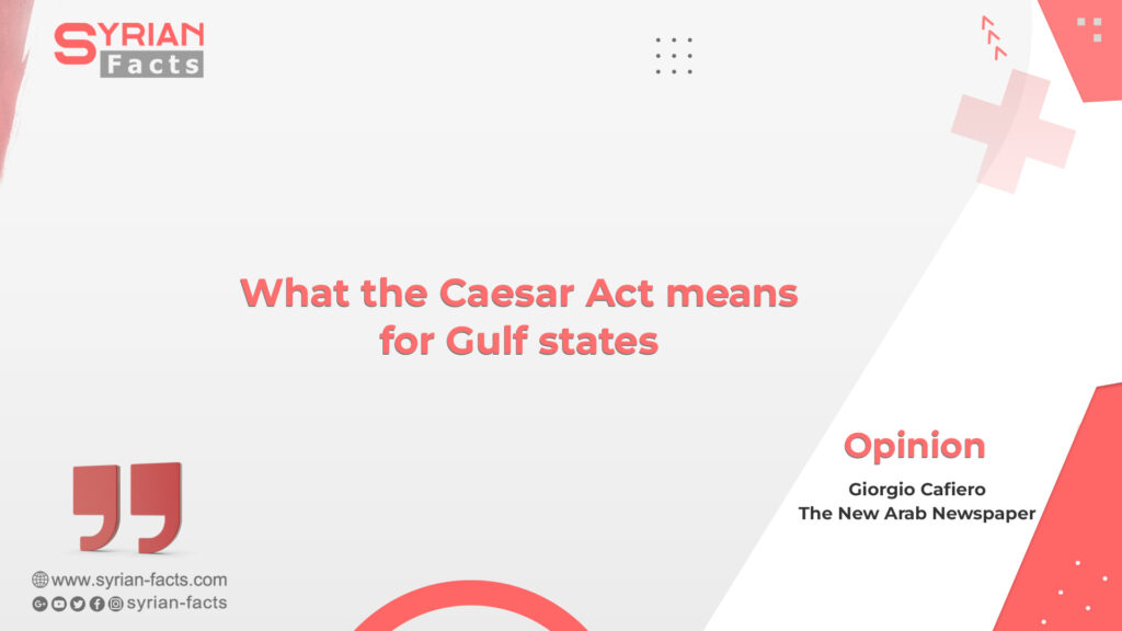 What the Caesar Act means for Gulf states