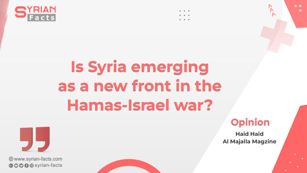 Is Syria emerging as a new front in the Hamas-Israel war?